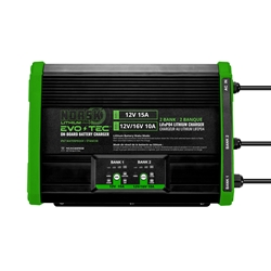 Norsk EVO-TEC™ 12V+12V/16V – 2 Bank Selectable On-Board Charger